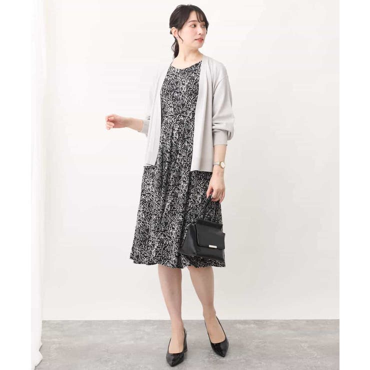 コクーンスリーブ着流しカーディガン/洗える | OFUON | 詳細画像11 