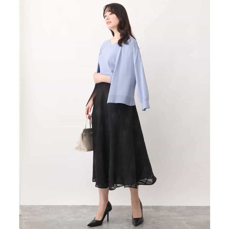 コクーンスリーブ着流しカーディガン/洗える | OFUON | 詳細画像17 