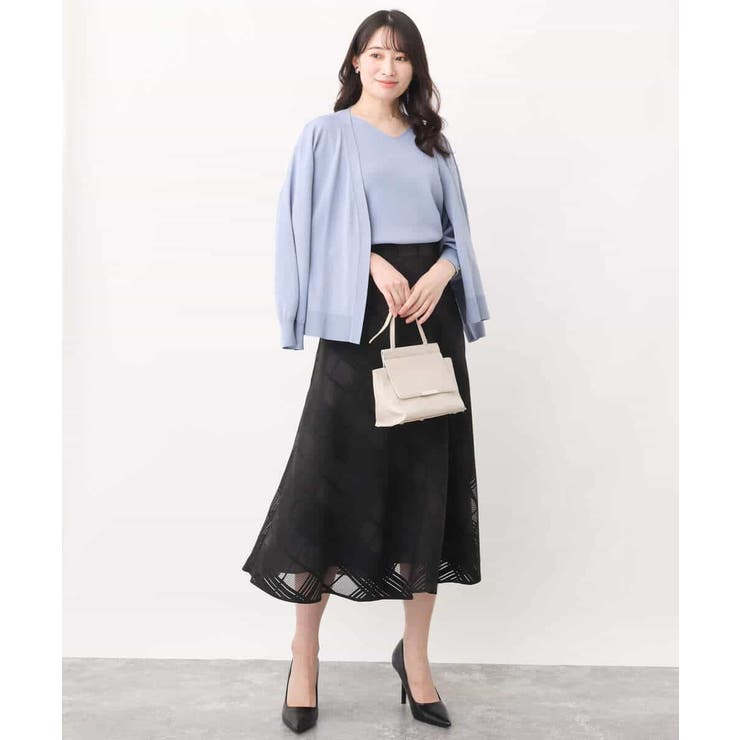 コクーンスリーブ着流しカーディガン/洗える | OFUON | 詳細画像19 