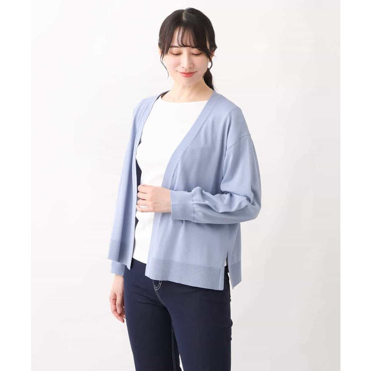 コクーンスリーブ着流しカーディガン/洗える | OFUON | 詳細画像27 