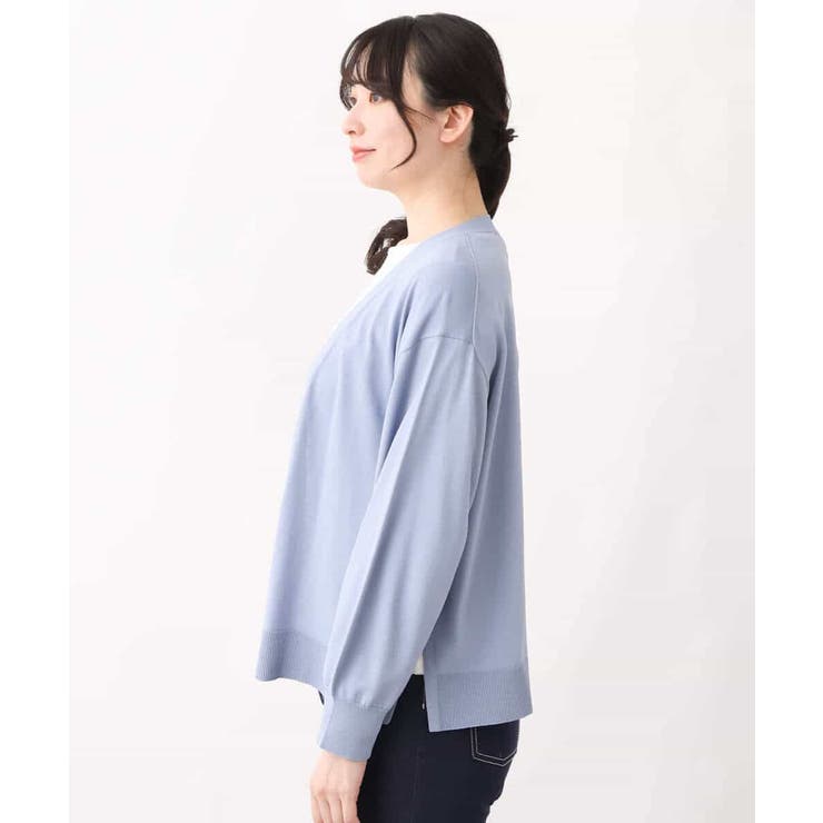 コクーンスリーブ着流しカーディガン/洗える | OFUON | 詳細画像28 