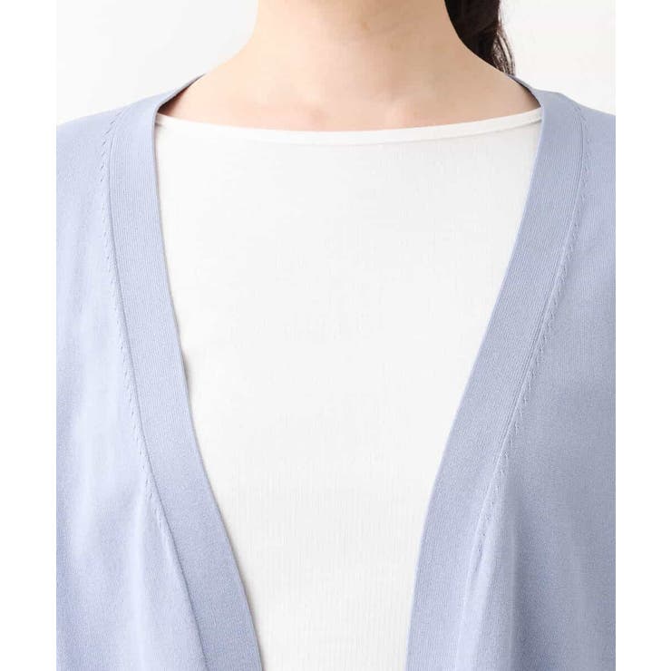 コクーンスリーブ着流しカーディガン/洗える | OFUON | 詳細画像30 