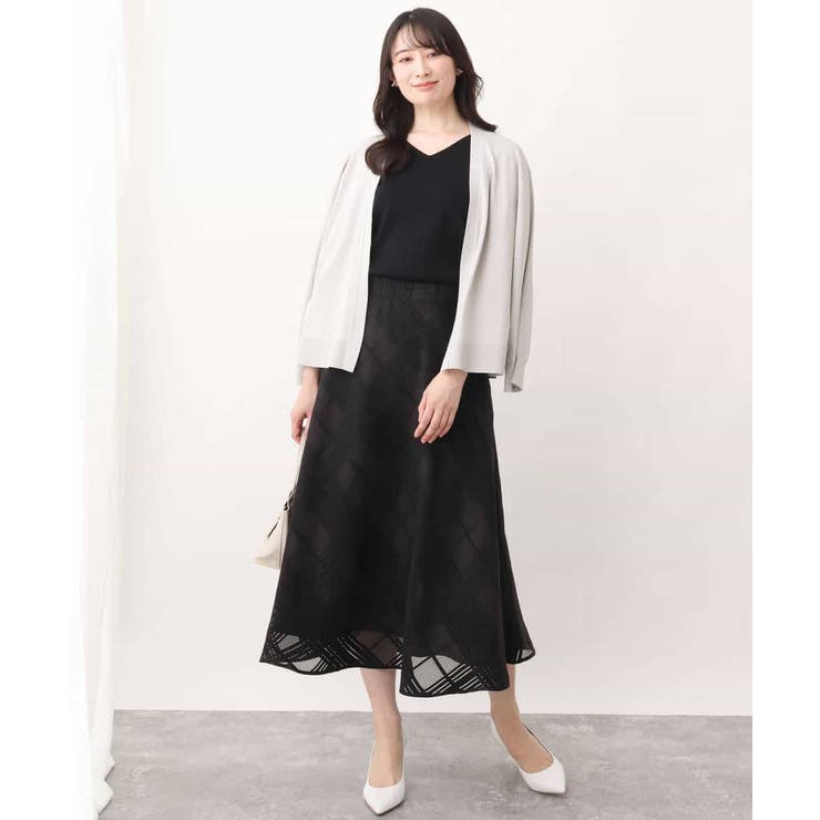 コクーンスリーブ着流しカーディガン/洗える | OFUON | 詳細画像7 