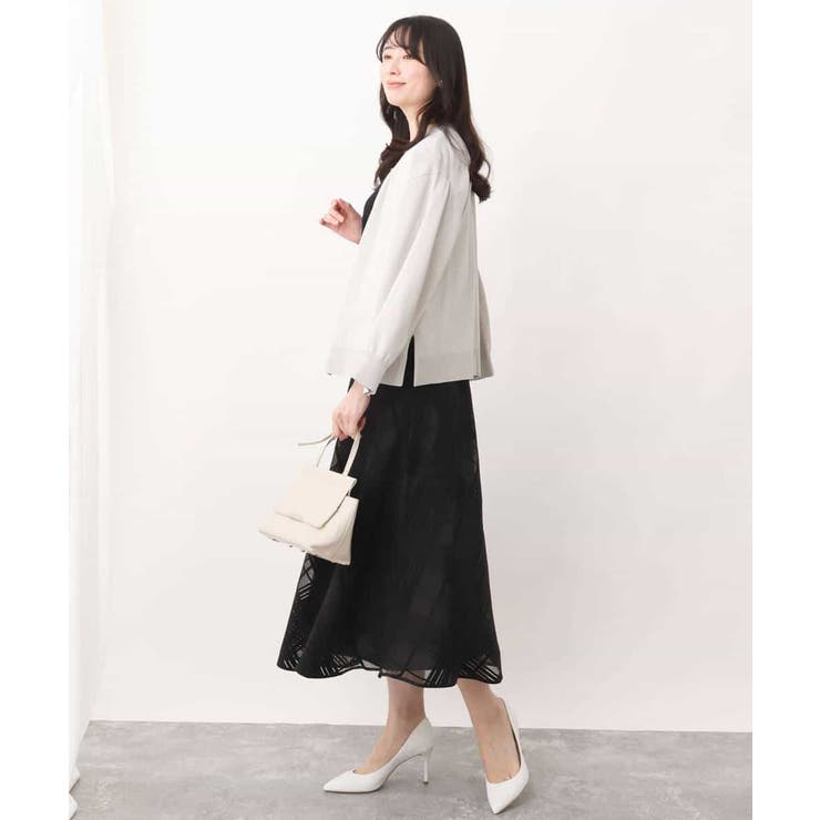 コクーンスリーブ着流しカーディガン/洗える | OFUON | 詳細画像9 