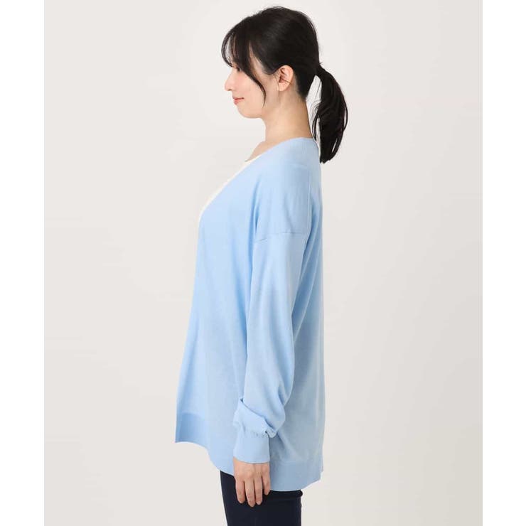 着流しカーディガン/接触冷感/洗える/WEB限定サイズあり | OFUON | 詳細画像15 