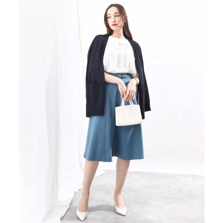 着流しシアーニットカーディガン/洗える | OFUON | 詳細画像21 