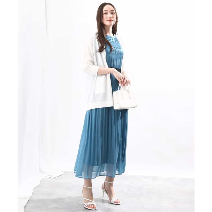 着流しシアーニットカーディガン/洗える | OFUON | 詳細画像25 