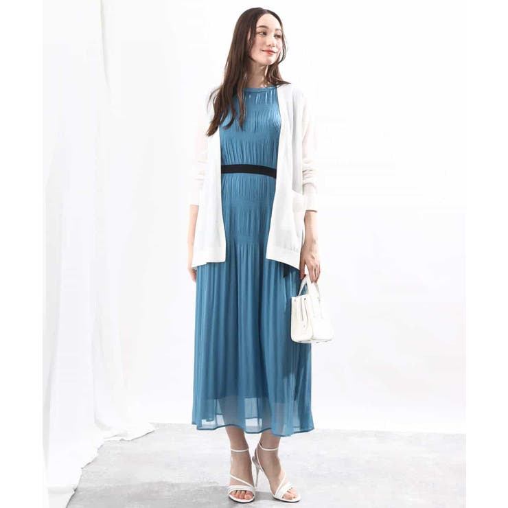 着流しシアーニットカーディガン/洗える | OFUON | 詳細画像26 