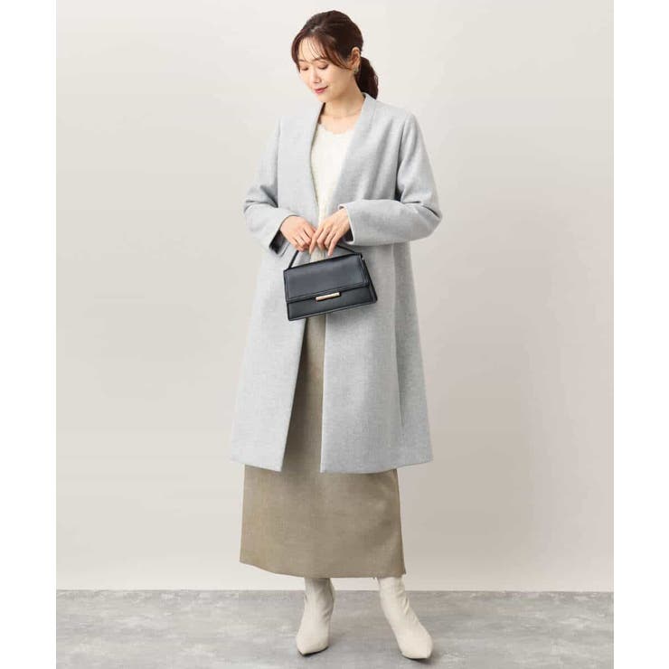中古】Porter des boutons ベージュ ロングコート