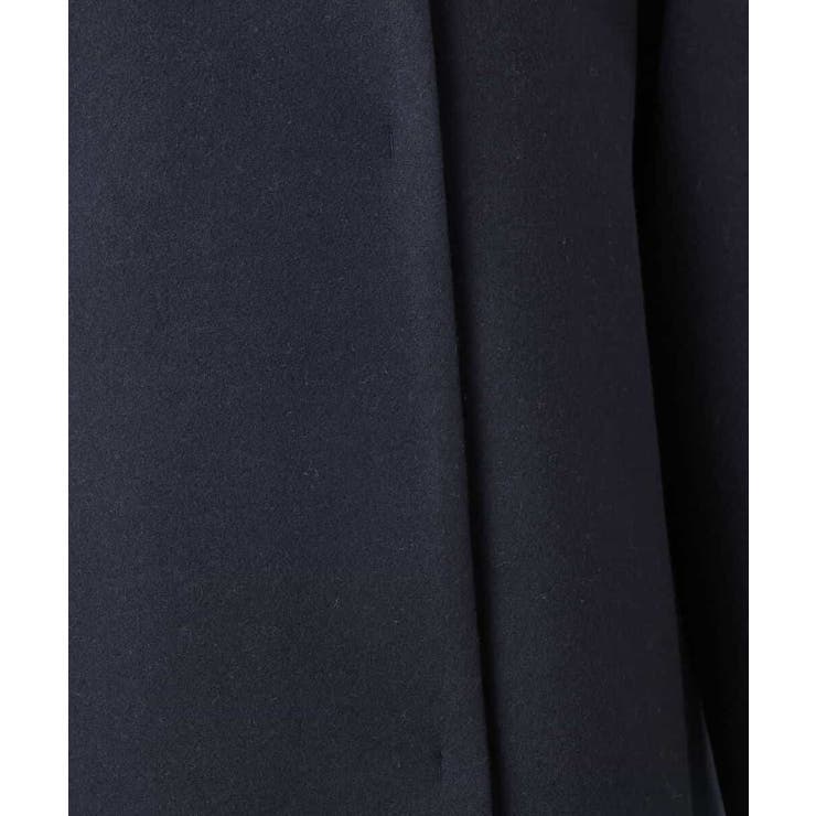 ウール混ノーカラーコート/WEB限定サイズあり | OFUON | 詳細画像24 