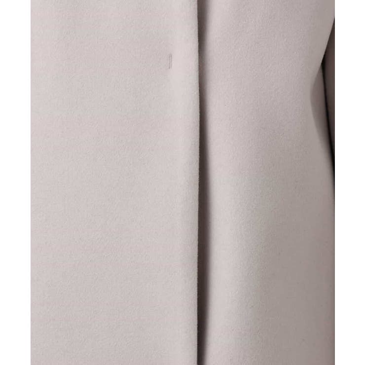 ウール混ノーカラーコート/WEB限定サイズあり | OFUON | 詳細画像26 