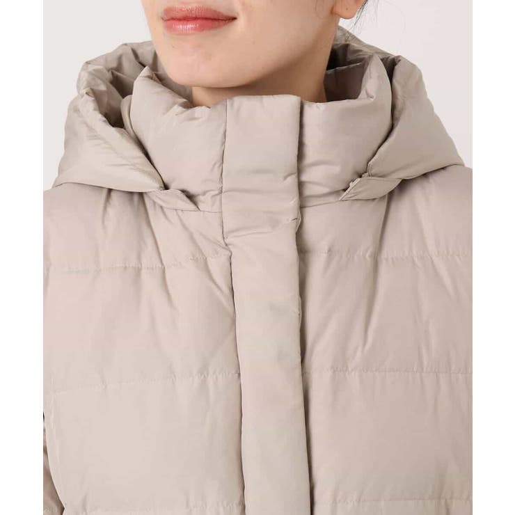 ベルト付きスムースタフタロングダウン/WEB限定サイズあり | OFUON | 詳細画像16 