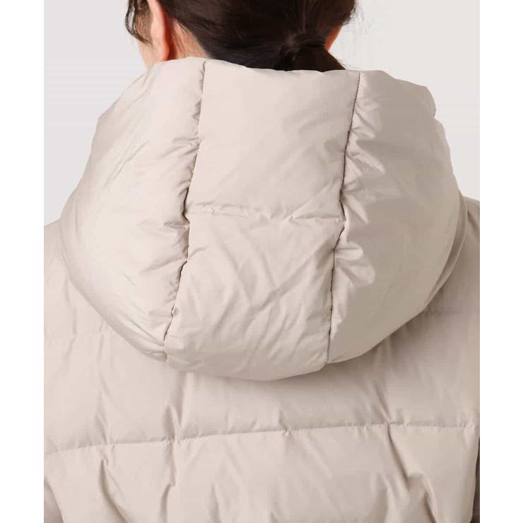 ベルト付きスムースタフタロングダウン/WEB限定サイズあり | OFUON | 詳細画像17 