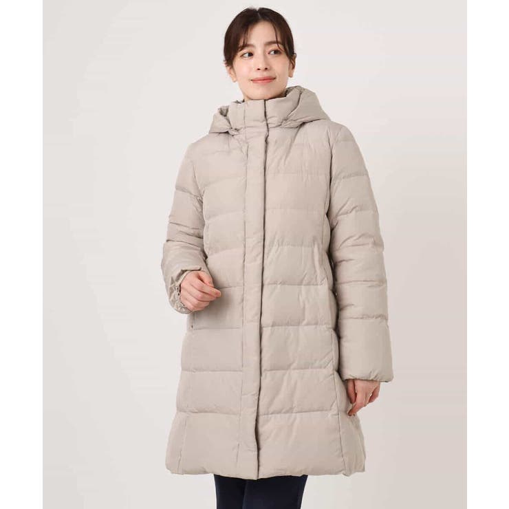 ベルト付きスムースタフタロングダウン/WEB限定サイズあり | OFUON | 詳細画像23 