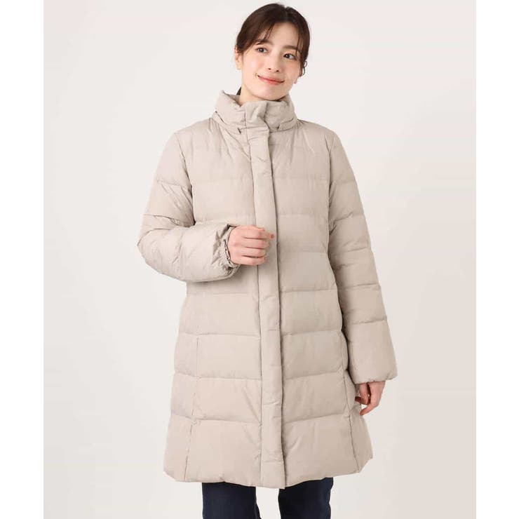 ベルト付きスムースタフタロングダウン/WEB限定サイズあり | OFUON | 詳細画像27 