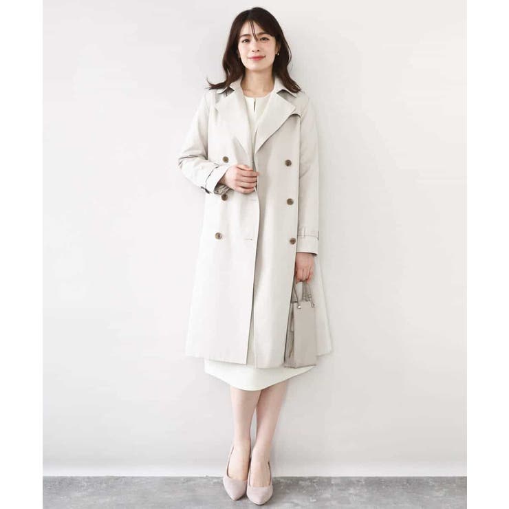 ベーシックツイルトレンチコート/洗える/WEB限定 | OFUON | 詳細画像10 