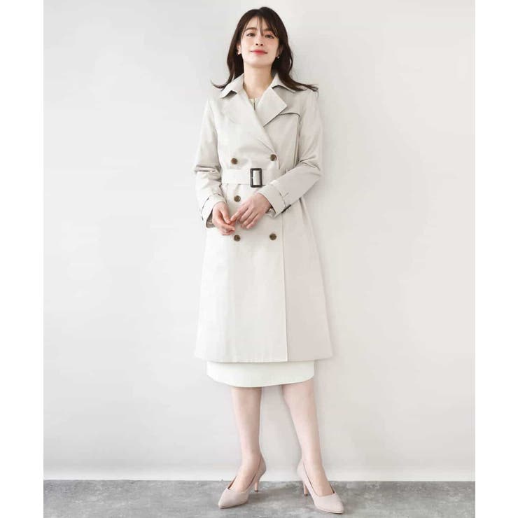 ベーシックツイルトレンチコート/洗える/WEB限定 | OFUON | 詳細画像12 