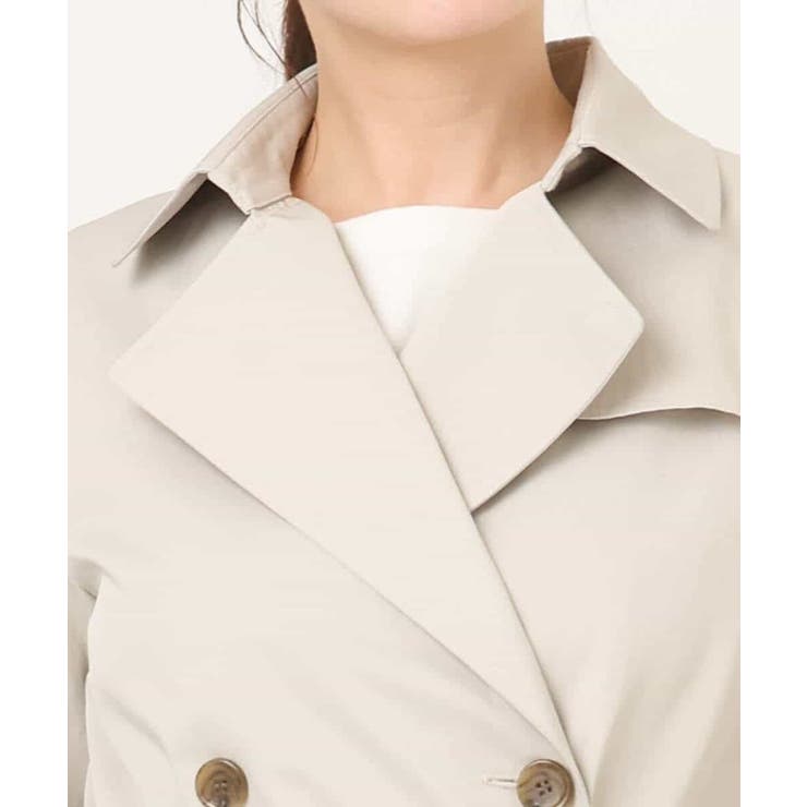 ベーシックツイルトレンチコート/洗える/WEB限定 | OFUON | 詳細画像16 