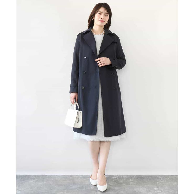 ベーシックツイルトレンチコート/洗える/WEB限定 | OFUON | 詳細画像3 