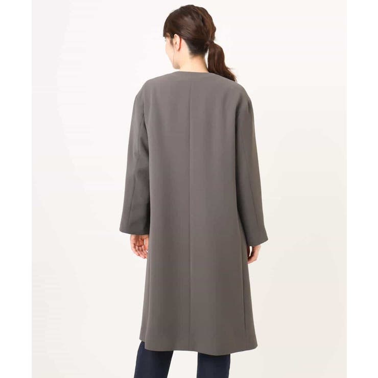 ベーシックノーカラーコート/洗える/WEB限定 | OFUON | 詳細画像15 