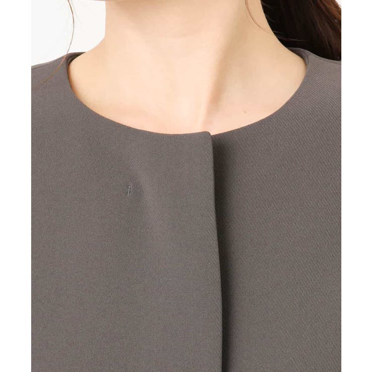 ベーシックノーカラーコート/洗える/WEB限定 | OFUON | 詳細画像16 