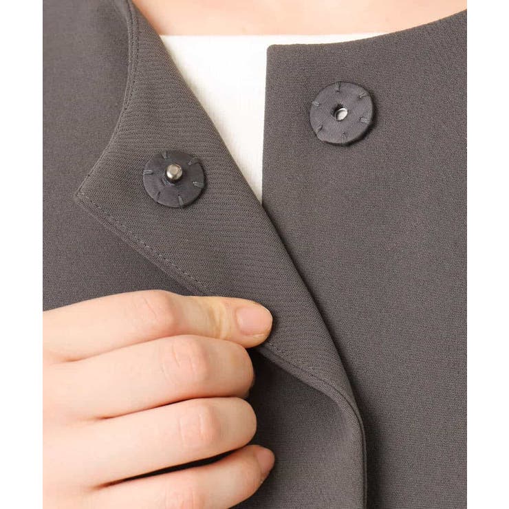 ベーシックノーカラーコート/洗える/WEB限定 | OFUON | 詳細画像20 