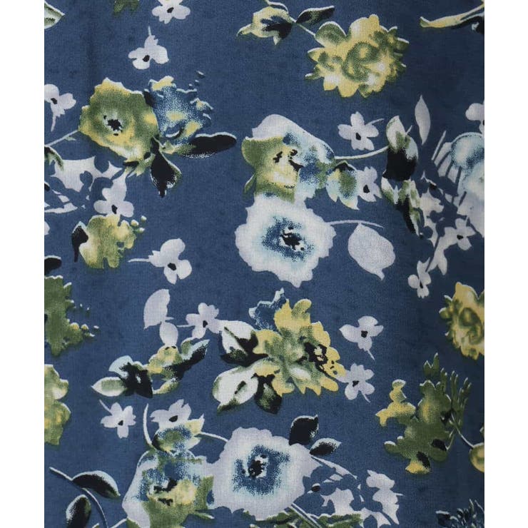 クラシックフラワープリント シフォンブラウス/洗える | MK MICHEL KLEIN | 詳細画像24 