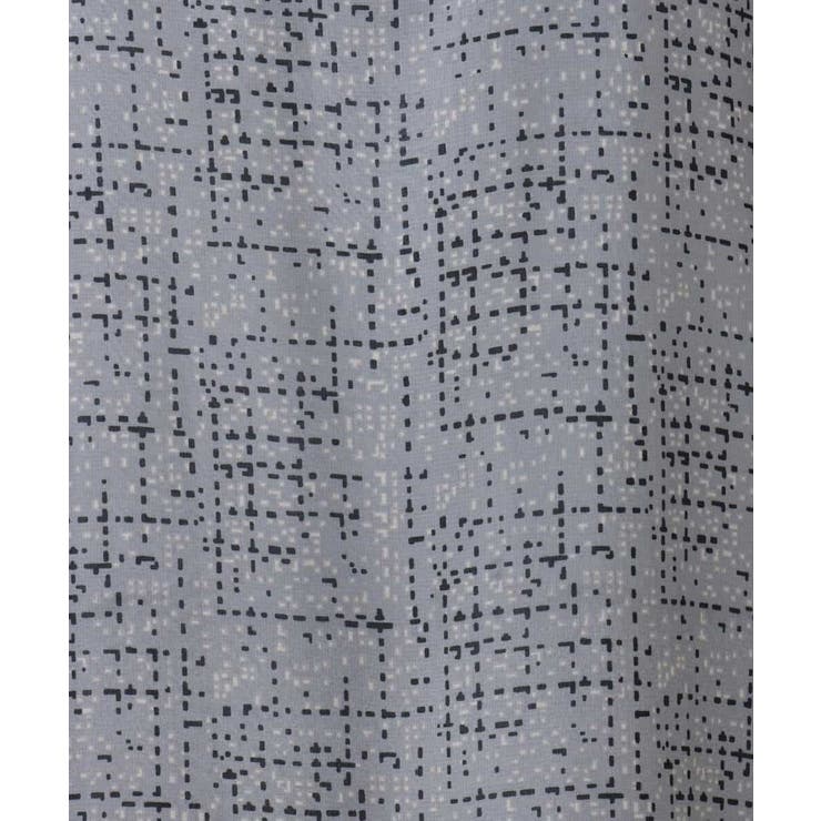 ツイード調チェックプリント シフォンブラウス/洗える | MK MICHEL KLEIN | 詳細画像23 