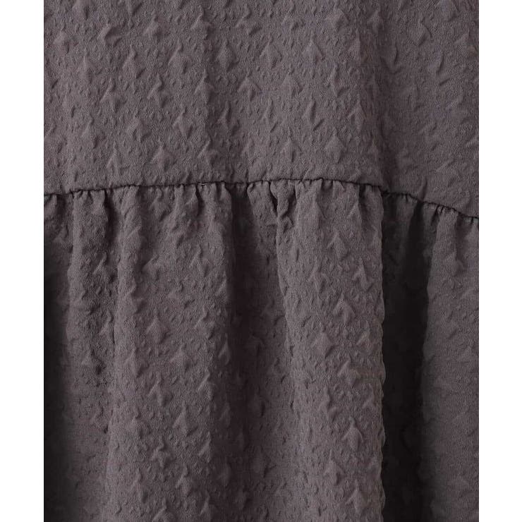 エンボス加工ペプラムブラウス/洗える | MK MICHEL KLEIN | 詳細画像20 