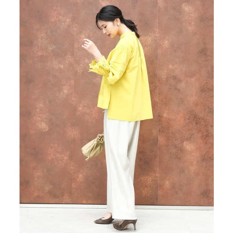 コットンレースブラウス/洗える | MK MICHEL KLEIN | 詳細画像22 