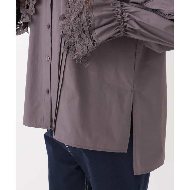 コットンレースブラウス/洗える | MK MICHEL KLEIN | 詳細画像32 