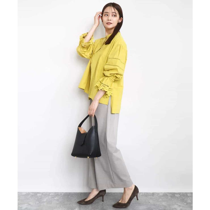 コットンレースブラウス/洗える | MK MICHEL KLEIN | 詳細画像6 