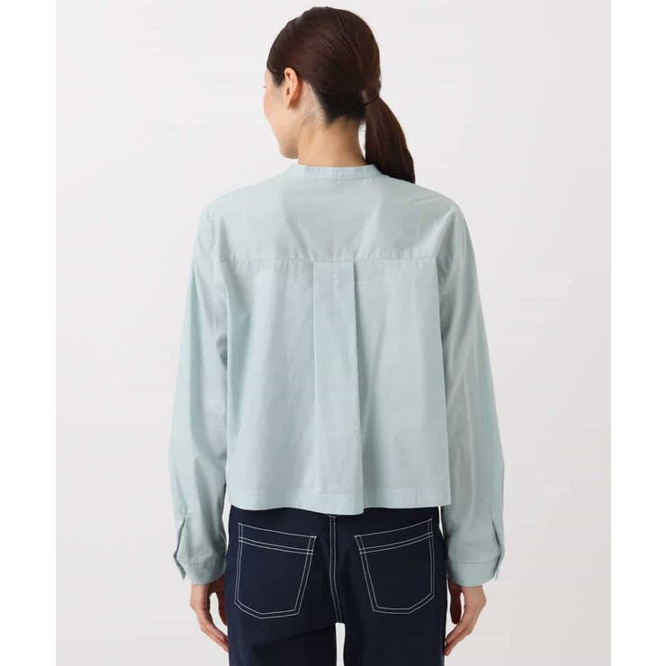 フロントフリルデザインブラウス/洗える | MK MICHEL KLEIN | 詳細画像18 