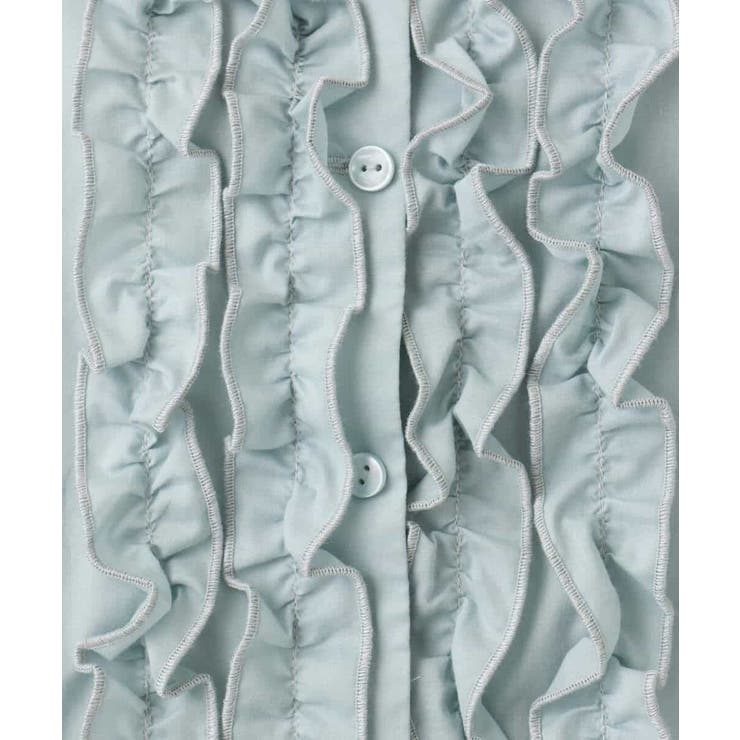 フロントフリルデザインブラウス/洗える | MK MICHEL KLEIN | 詳細画像23 