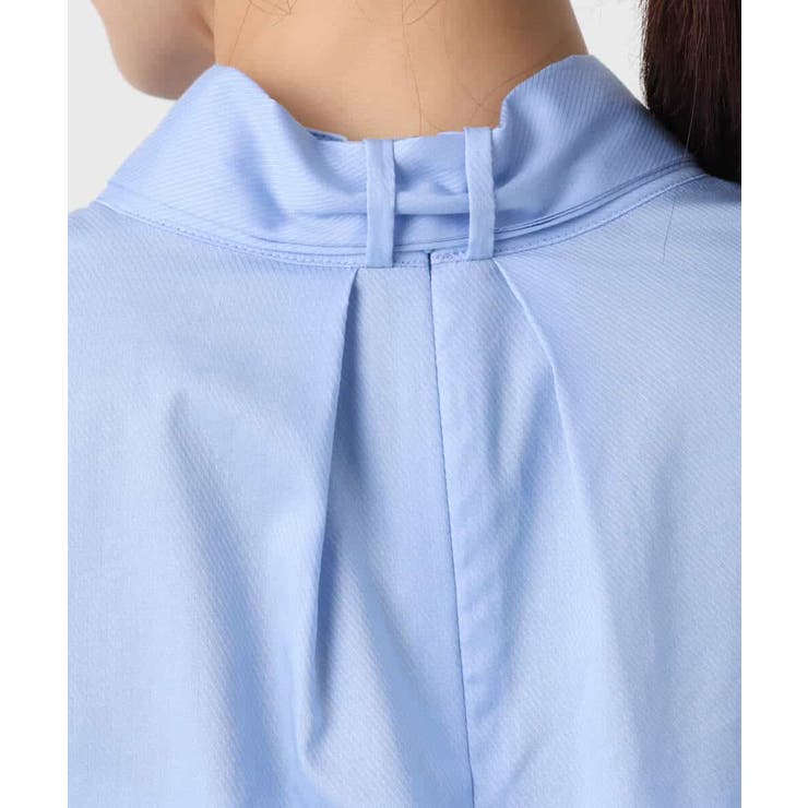 ボウタイ付きスタンドネックコットンブラウス/洗える | MK MICHEL KLEIN | 詳細画像40 