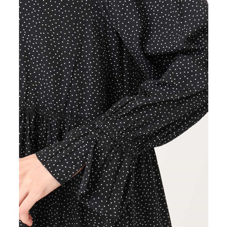 パウダーサテン ボウタイブラウス/洗える | MK MICHEL KLEIN | 詳細画像41 