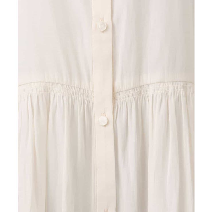 パウダーサテン ボウタイブラウス/洗える | MK MICHEL KLEIN | 詳細画像50 