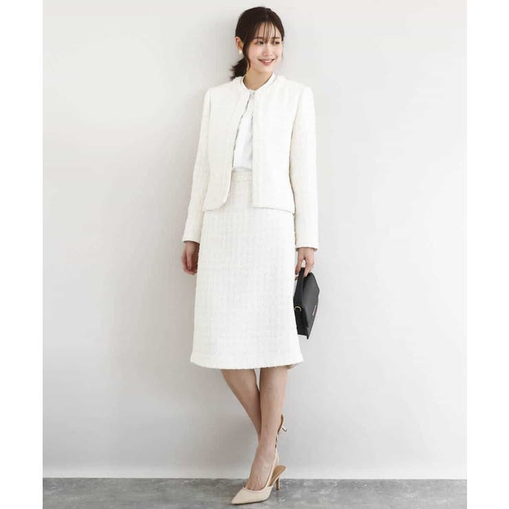 ボウ付きバンドカラーブラウス/洗える | MK MICHEL KLEIN | 詳細画像22 