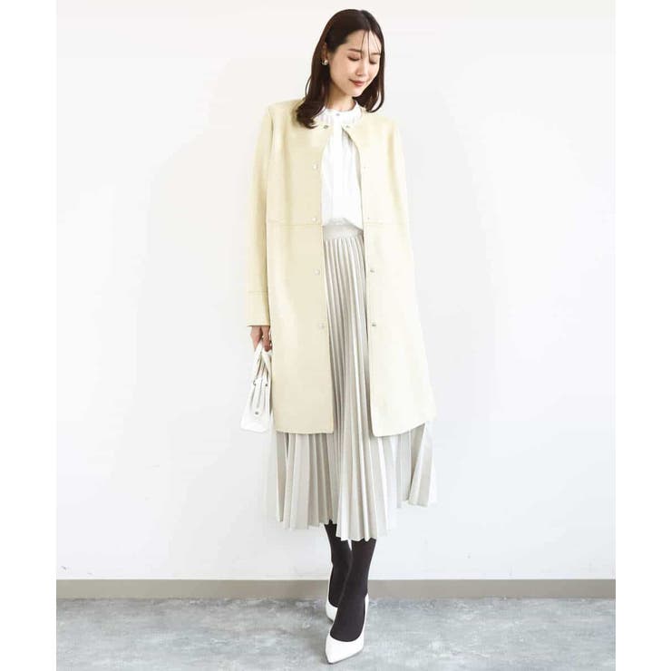 ボウ付きバンドカラーブラウス/洗える | MK MICHEL KLEIN | 詳細画像26 