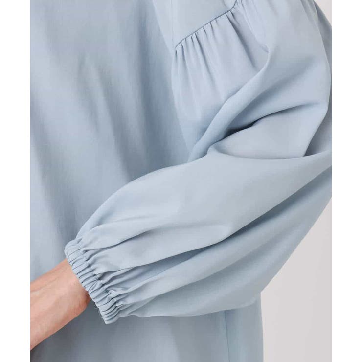 ボウ付きバンドカラーブラウス/洗える | MK MICHEL KLEIN | 詳細画像53 