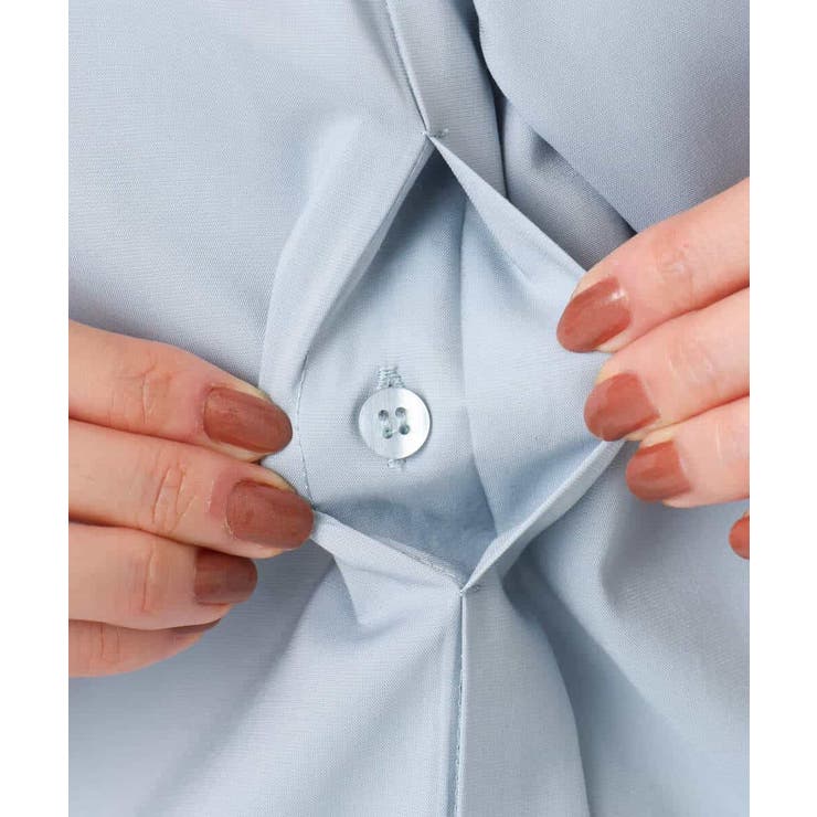 ボウ付きバンドカラーブラウス/洗える | MK MICHEL KLEIN | 詳細画像57 