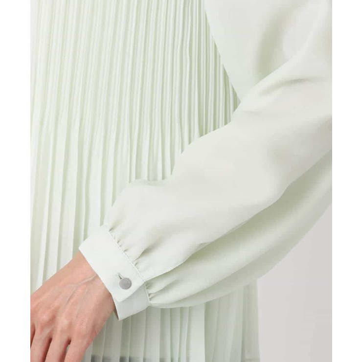 プリーツデザインブラウス/洗える | MK MICHEL KLEIN | 詳細画像21 