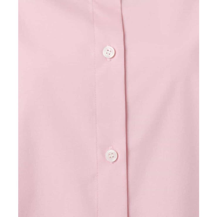 コットン混ベーシックシャツ（無地）/接触冷感/防シワ/洗える | MK MICHEL KLEIN | 詳細画像56 