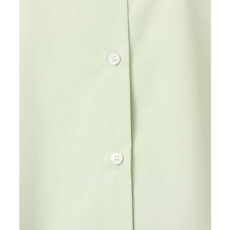 コットン混ベーシックシャツ（無地）/接触冷感/防シワ/洗える | MK MICHEL KLEIN | 詳細画像62 