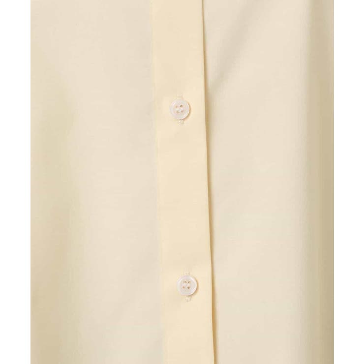 コットン混ベーシックシャツ（無地）/接触冷感/防シワ/洗える | MK MICHEL KLEIN | 詳細画像64 