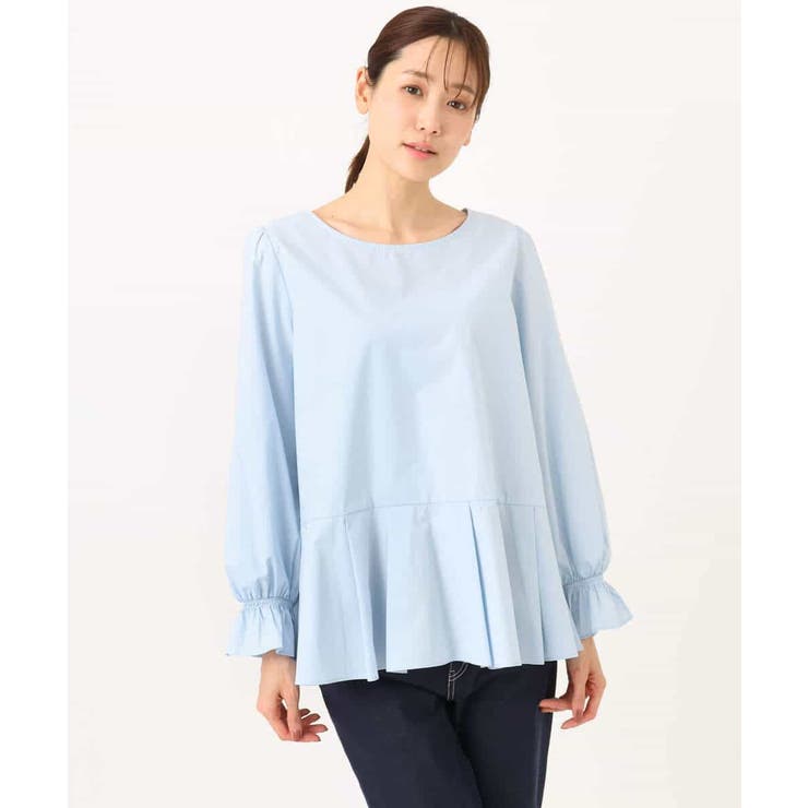 キャンディースリーブブラウス×ニットベスト ツインセット/洗える | MK MICHEL KLEIN | 詳細画像21 