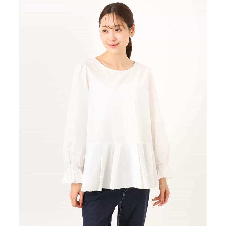 キャンディースリーブブラウス×ニットベスト ツインセット/洗える | MK MICHEL KLEIN | 詳細画像26 