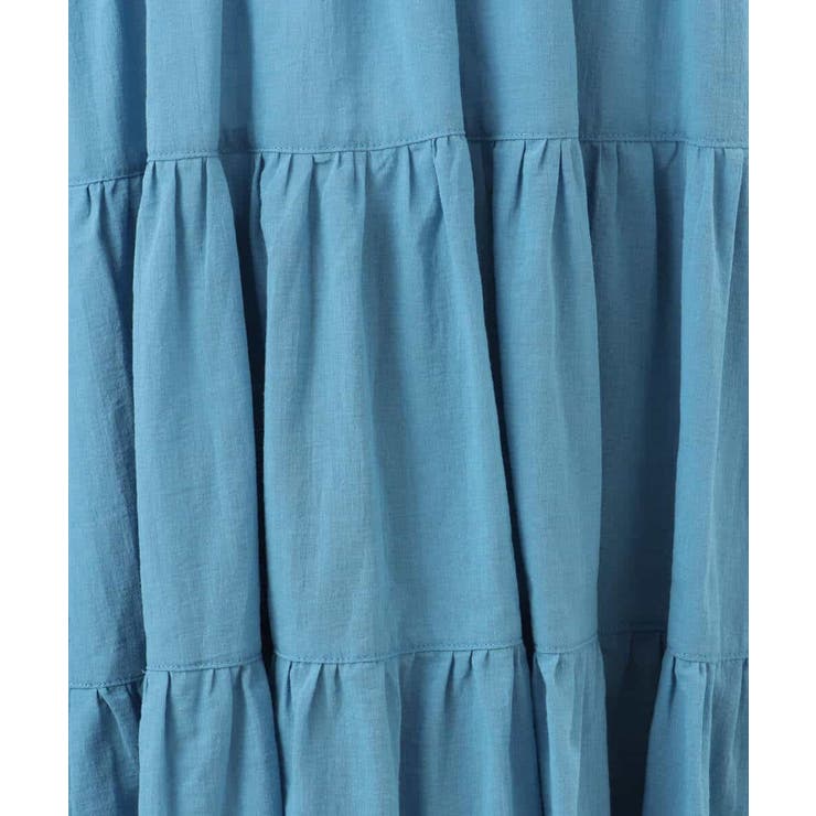 Vネックコットンシフォンチュニックブラウス/洗える | MK MICHEL KLEIN | 詳細画像16 