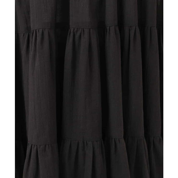 Vネックコットンシフォンチュニックブラウス/洗える | MK MICHEL KLEIN | 詳細画像18 