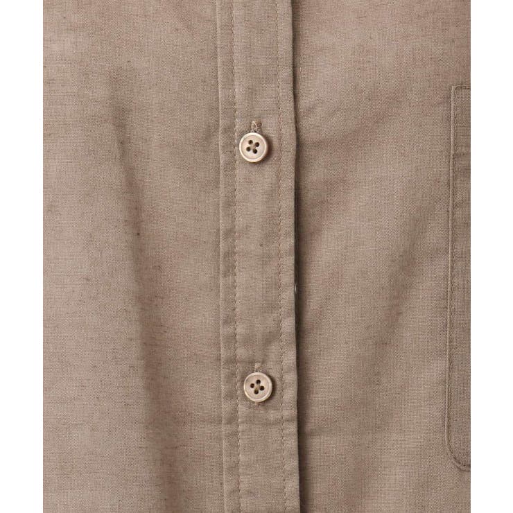 リネン混カラーシャツブラウス/接触冷感/洗える | MK MICHEL KLEIN | 詳細画像32 